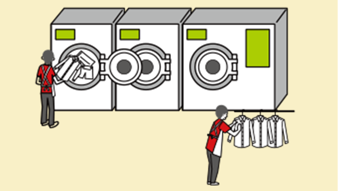 お決まり『クリーニングまち クリーニング洗たく王瀬田店 | 大津・草津・瀬田のクリーニングは